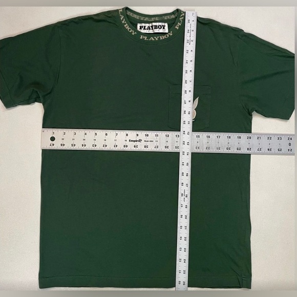 Playboy By Pacsun Logo Pocket T-shirt Men Small
Green Short Sleeve - Picture 5 of 5